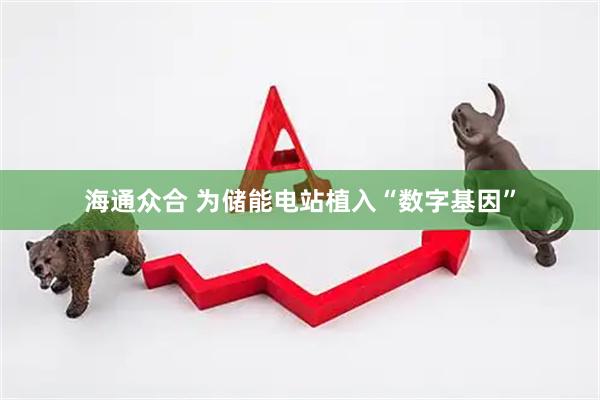海通众合 为储能电站植入“数字基因”