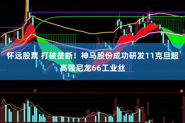怀远股票 打破垄断！神马股份成功研发11克旦超高强尼龙66工业丝